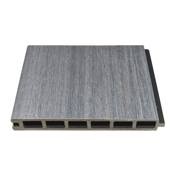 T&J ELSKOP-Serie WPC-Steckzaunsystem, Zaunlamelle 20 x 150 x 1790 mm, GRAU co-extrudiert, 44675