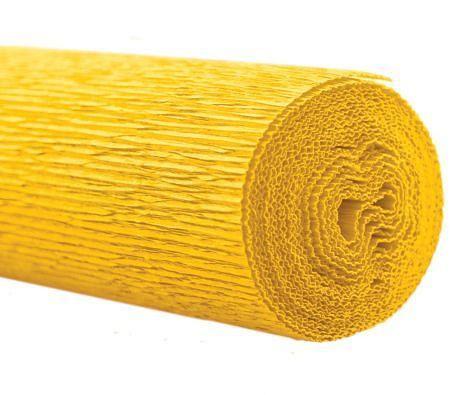 Werola Floristen Krepppapier - 50 x 250 cm, gelb, VE: 2,5 m, 794048004