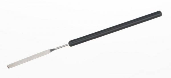 Bochem Mikrospatel 18/10 Stahl mit PVC-Griff, L=160mm, Griff=4mm, 3231