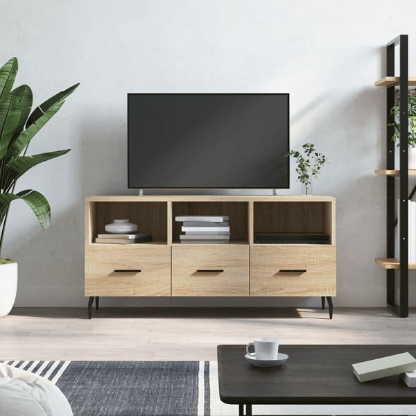 vidaXL TV-Schrank Sonoma-Eiche 102x36x50 cm Holzwerkstoff, 829055
