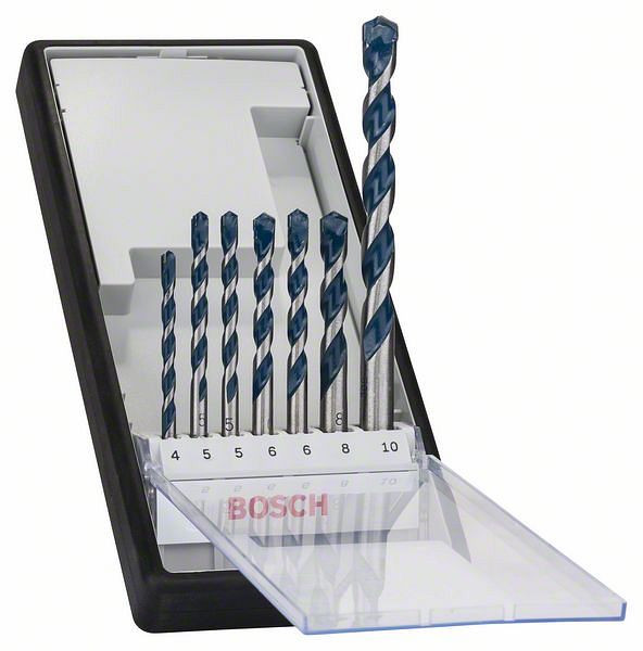Bosch Betonbohrer-Robust-Line-Set CYL-5, Blue Granite, 7-teilig, 4 - 10 mm, 2608588167