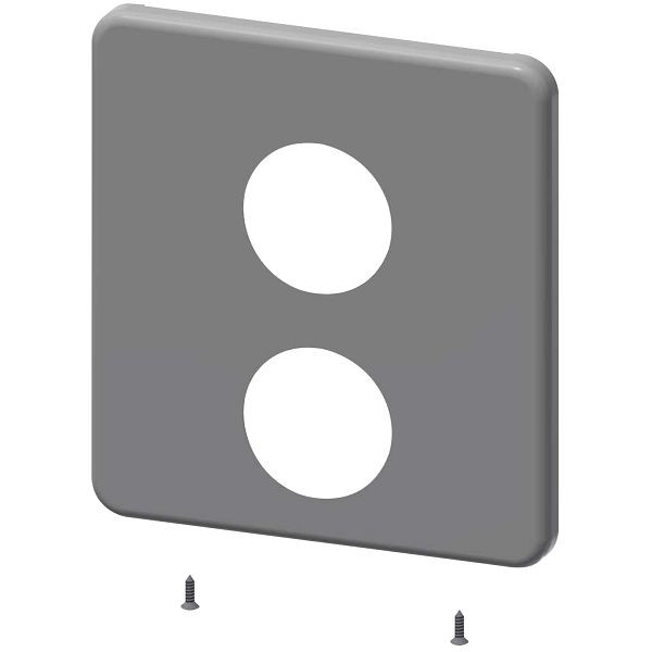 KWC Edelstahlabdeckplatte, F5, 205x225 mm, 2030052051, 7612982266201