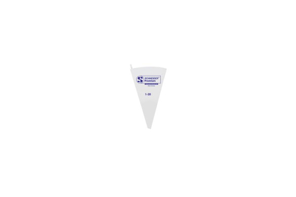 Schneider Spritzbeutel, 1-28cm, "Premium" in blau, verklebt, 350251