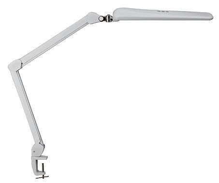 MAUL LED-Arbeitsplatzleuchte MAULcraft, dimmbar - weiß, Klemmfuß, 8205302