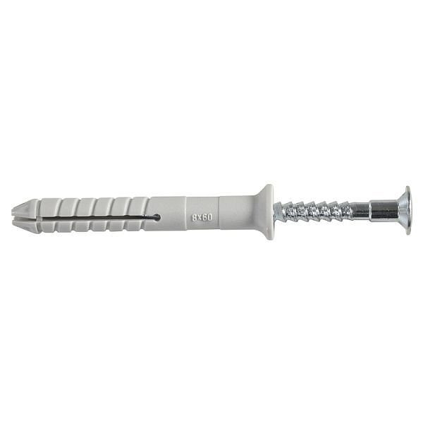 Haupa Nageldübel mit Senkkopf 8x60 mm, VE: 50 Stück, 794030
