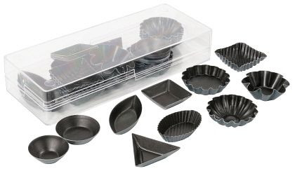 Contacto Antihaft-Petits-Fours-Set, VE: Set à 50 Stück, 6379/050