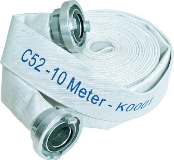 GEKA Bauschlauch mit Storz B, 15m-Rolle synthetisch und innengummiert, 13.8603