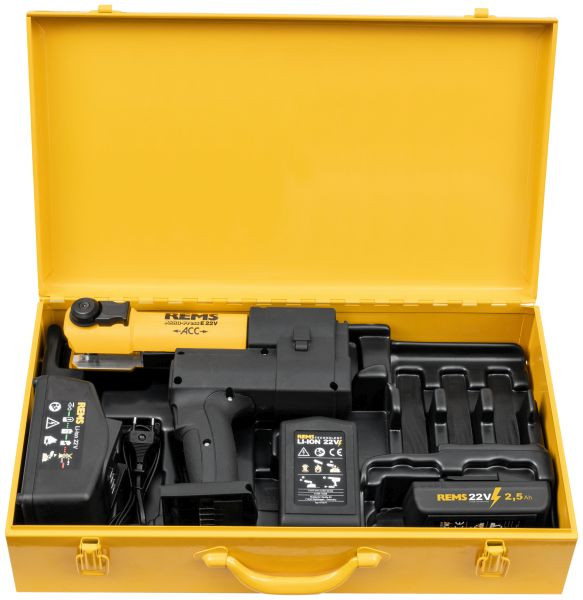 REMS Akku-Press E 22V ACC Basic-Pack + Akku 2,5 Ah, 576060 R220