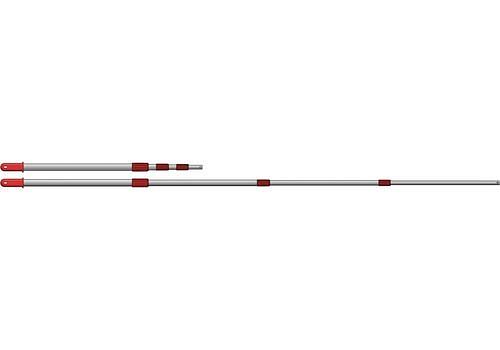 DENIOS Teleskopstange aus Aluminium mit 3 Stangen 1150 3000 mm ohne
