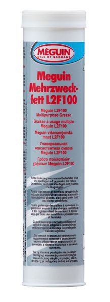 Meguin Mehrzweckfett L2F100, Kartusche Kunststoff, VE: 0,4 kg, 4765