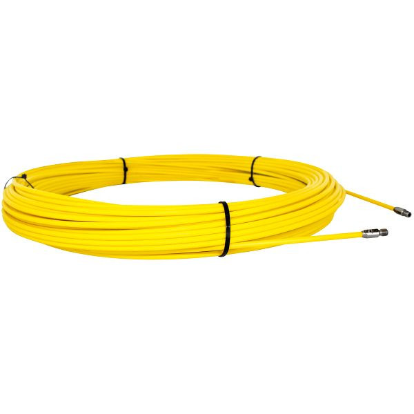 Runpotec Ersatz-Glasfaserstab mit Endhülse 40 m, Durchmesser 4,5 mm RUNPOTEC Gewinde RTG 6 mm, 20312
