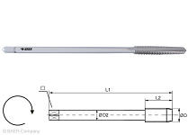 BAER HSSE Maschinenmuttergewindebohrer M 12 x 1,75 - DIN 357, 110901007