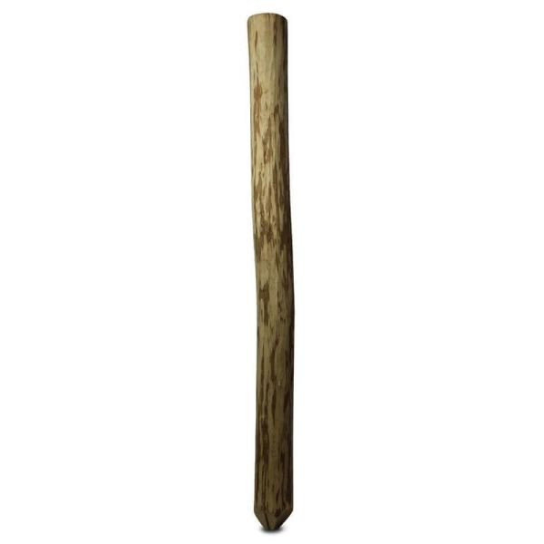 NOOR Zaunpfahl Durchmesser ungefähr 8-10cm, Länge: 100cm, geschält, 153ZAUNPF100