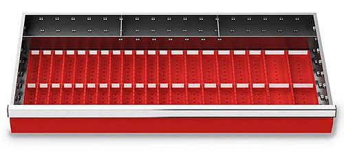 Bedrunka+Hirth Muldenplatten Set 47-teilig, R 36-16, Blendenhöhe 75 mm, Maße in mm (BxTxH): 900 x 400 x 55, 198-130-075