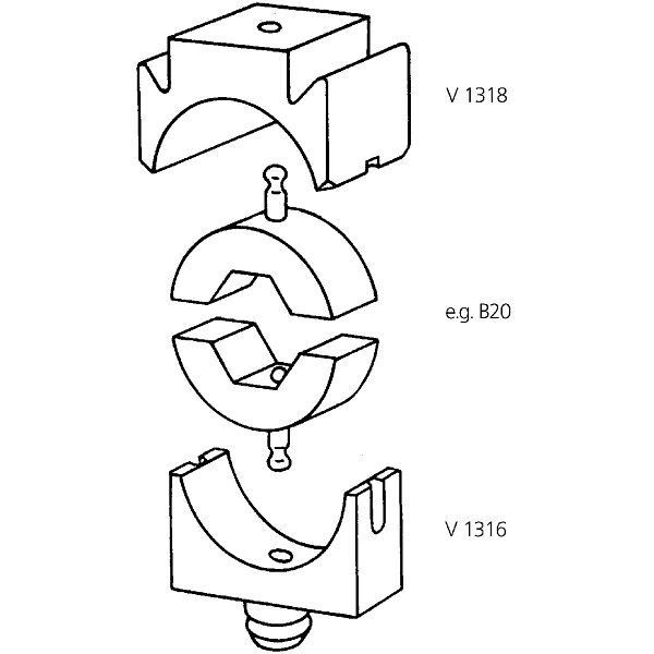 LAPP Backenhalter Innen Backenhalter V1316 Innen, 61795941