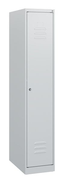 C+P Umkleidespind Classic PLUS, 1530x300x500mm, 7035/7035, Zylinderschloss, 0800005-10 S10004