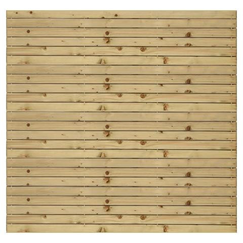 T&J RHÖN-Serie Steckzaunelement, 180 x 180 cm, KDI, 4-tlg. im Karton, 44815