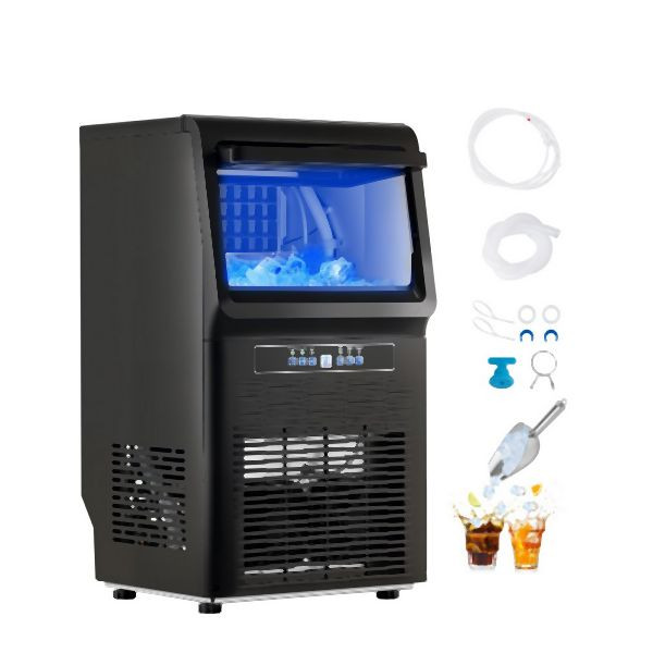 VEVOR Kommerzielle Eisbereiter Eismaschine 36,29kg/Tag LED Anzeige Restaurant, SYYTSFBZBJX80OFNFV2