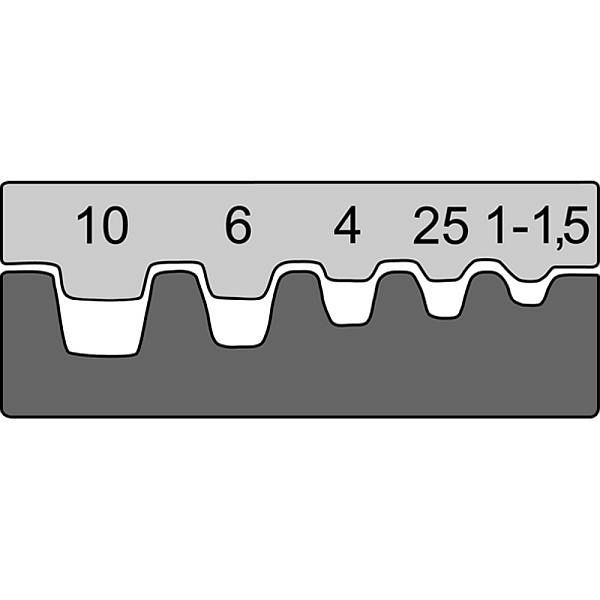 Haupa Einsatz zu 210842 (1-10), 210842/E, 4011923145699