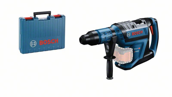 Bosch Akku-Bohrhammer BITURBO mit SDS max GBH 18V-45 C, Solo Version, Handwerkerkoffer, 0611913000