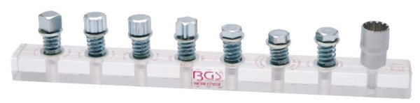 BGS Demo-Block, für Gear Lock Einsätze, 56, 4026947000565