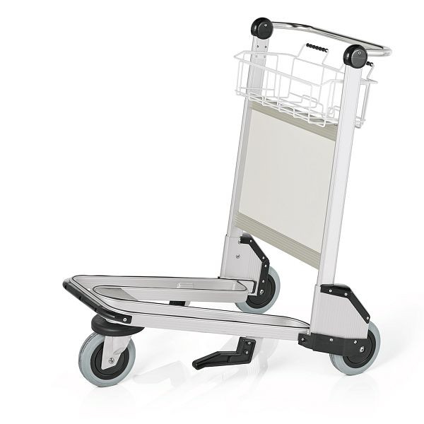 WAS Airport Trolley, 93 x 67 x 104, eloxierte, Aluprofile, 4427000