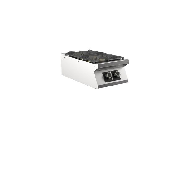Mareno M1-700 Gaskocher 2 Brenner, 40cm, 400(B)x750(T)x250(H)mm, PC74GT, 171.101