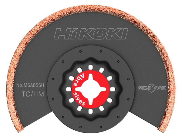 HiKOKI Multi tool Blatt Abrasiv TC STARLOCK MSA85SH, 782761