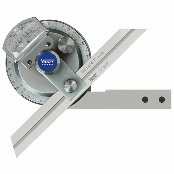 Vogel Germany Universal-Winkelmesser-Satz, 4 x 90°, 150 mm / 200 mm / 300 mm, Holzetui, 321220
