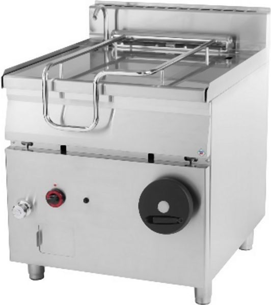RM Thermik Serie 900, Gas-Kippbratpfanne, 80 L, Edelstahl, manuelle Kippvorrichtung, BR-90/80G/N