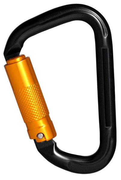 Kratos Aluminiumkarabiner mit dreifach wirkendem Automatikverschluss (Triple-Lock) - Keylock Version, FA5030422B