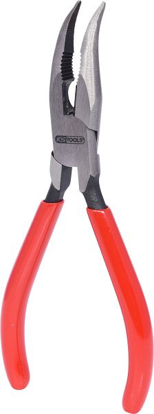 KS Tools Flachrundzange, gebogen, 165mm, 115.1318, 4042146151891