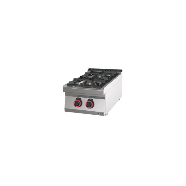 Casselin Gasherd, freistehend, 2 Kochstellen HP 40 - Linie 700, C7FOG2FHP40