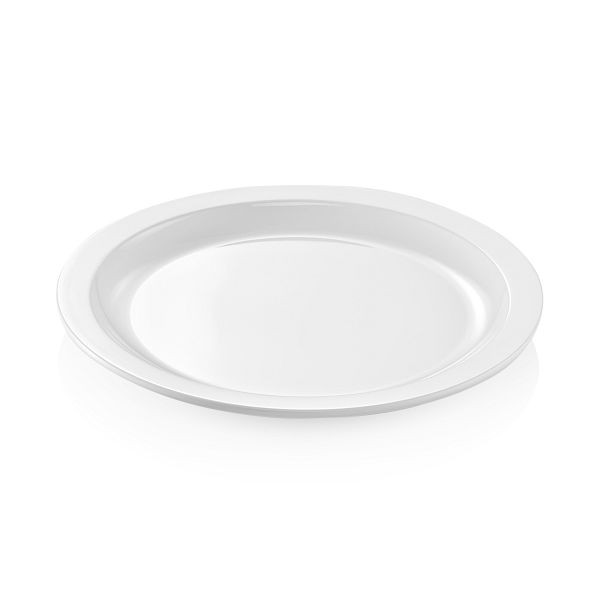 WAS Melamine Teller, flach, schmaler Rand, Durchmesser 27 cm, Melamin, VE: 12 Stück, 9362270