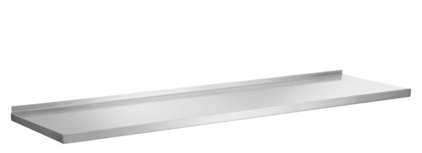 Bartscher Wandbord 1400x355x27 mm, Chromnickelstahl, 603005