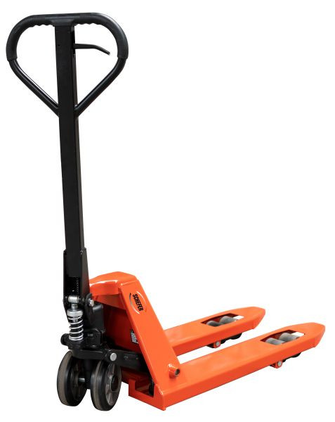 Schefer Gabelhubwagen 2000 kg - 800 mm Premium schmal mit kurzer Gabel, 1101044RTP450