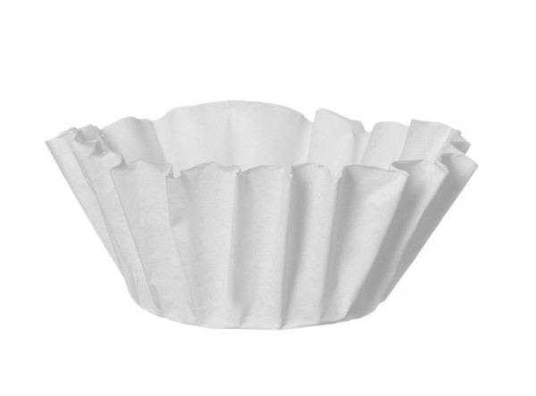 Hendi Papierkaffeefilter für Filterkaffeemaschinen ⌀ 25 cm, VE: 1000 Stück, 208656