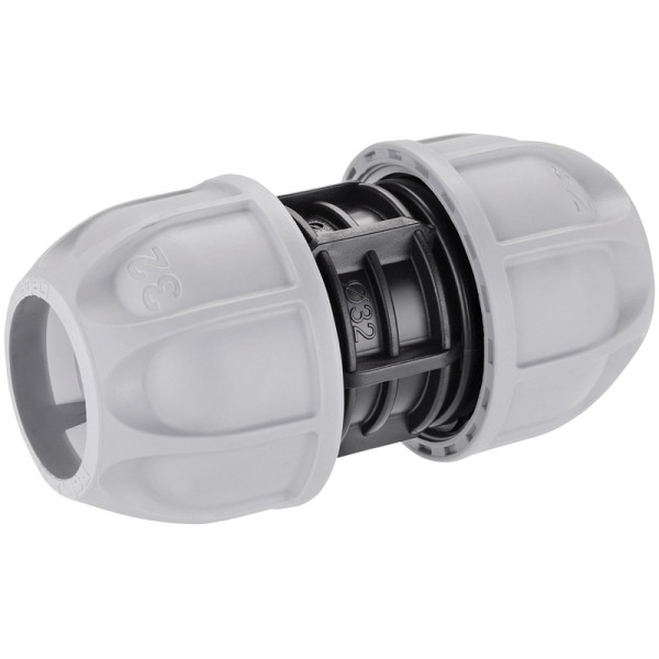 Claber 2-Wege-Klemmverbinder 1“ (32 mm) für unterirdische Bewässerung, VE: 12 Stück, CL902750000