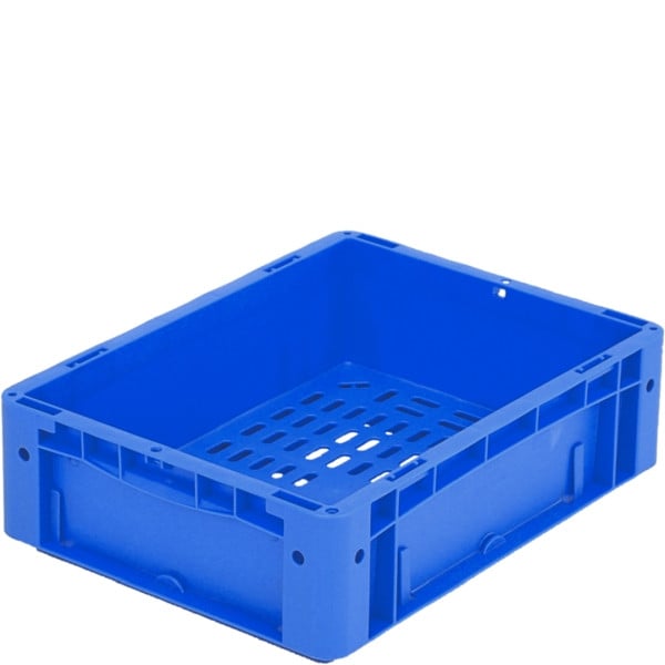 BITO Eurostapelbehälter XL /XL 43123 400x300x120 blau, Boden durchbrochen, C0291-0071
