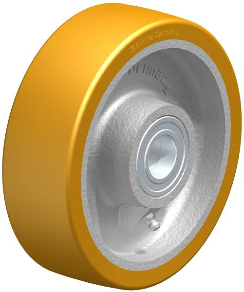 Blickle GTH 160/25K Rad aus Blickle Extrathane®, Hellbraun, 266528