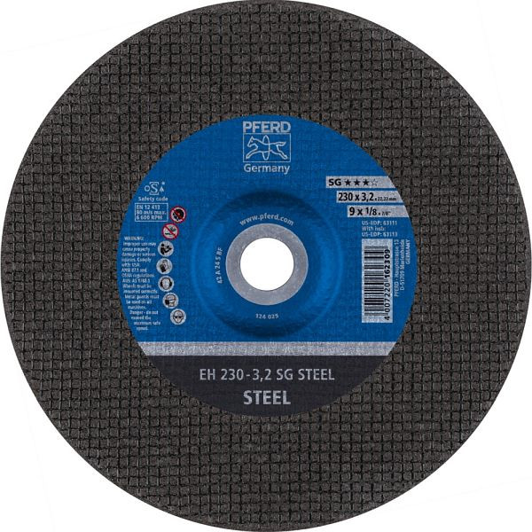Pferd Trennscheibe EH 230-3,2 SG STEEL, VE: 25 Stück, 61324222