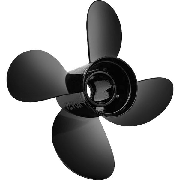 VEVOR Außenbordpropeller, 4 Blätter 35,6 cm x 48,3 cm Aluminium, Kompatibel mit 135-300 PS 2-Takt- und 4-Takt-Außenbordmotoren, Rechts, CLXJHSL414X19KVMVV0