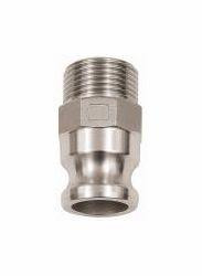 Riegler Kamlok-Schnellkupplungsstecker mit Außengewinde, Typ F, 108058