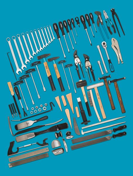 Hazet Werkzeug-Sortiment, Anzahl Werkzeuge: 77, 0-1900/77