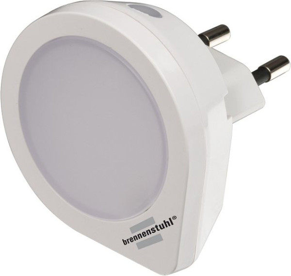 Brennenstuhl LED Nachtlicht NL 01 QD weiß mit Dämmerungssensor, 1173190010