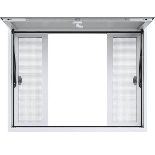 VEVOR Imbissstand Servierfenster Food Truck Service Markise 1248x943mm Multi, SCFWCK36X48IIEGMJV0