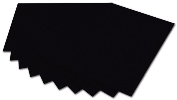 folia Fotokarton, 50 x 70 cm, schwarz, 6190E, 4001868161908