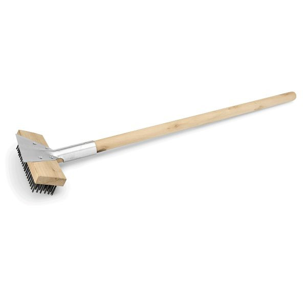 WAS Reinigungsbürste mit Schaber, 77 cm, Ausführung, quer, Holz/Stahl, 2295810