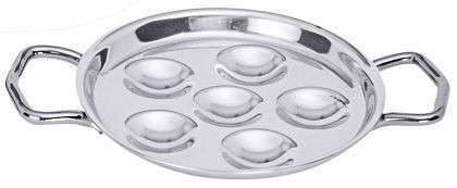 Contacto Schneckenplatte mit Griffen für 6 Schnecken, 6885/006