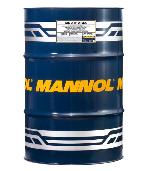 MANNOL Getriebeöl 8212 ATF AG 55, VE: 208 l, MN8212-DR